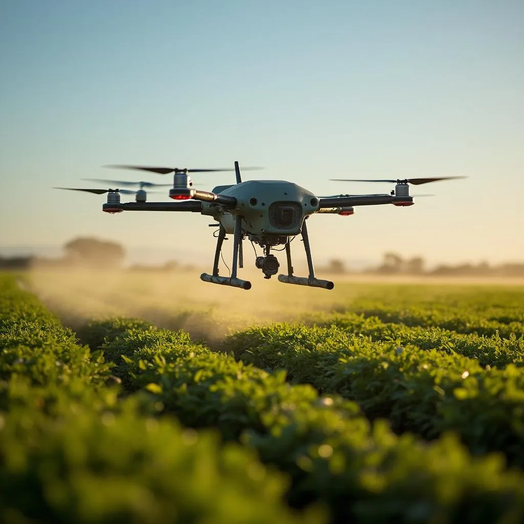 Dron agrícola