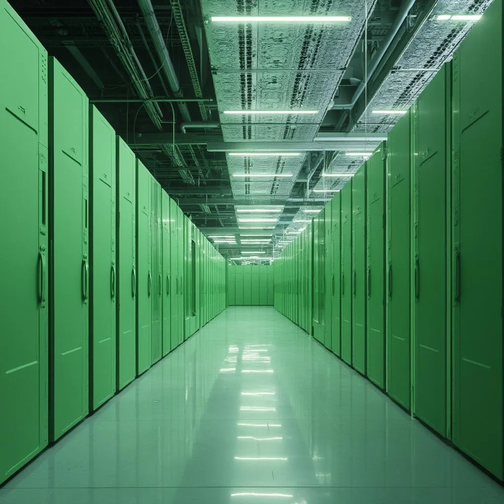 Data center alimentado con energías renovables